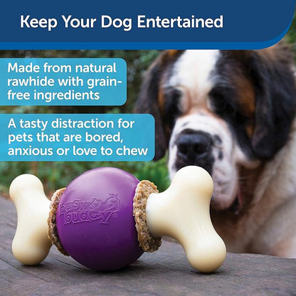 PetSafe® Busy Buddy® Bouncy Bone™, Treat Holding Dog Toy, Small, Best for Dogs Up to 10 Lb.