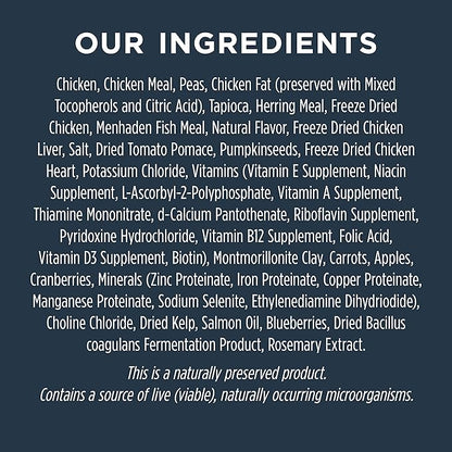 Instinct Raw Boost Grain Free Recipe with Real Chicken Natural Dry Dog Food, 10 lb. Bag