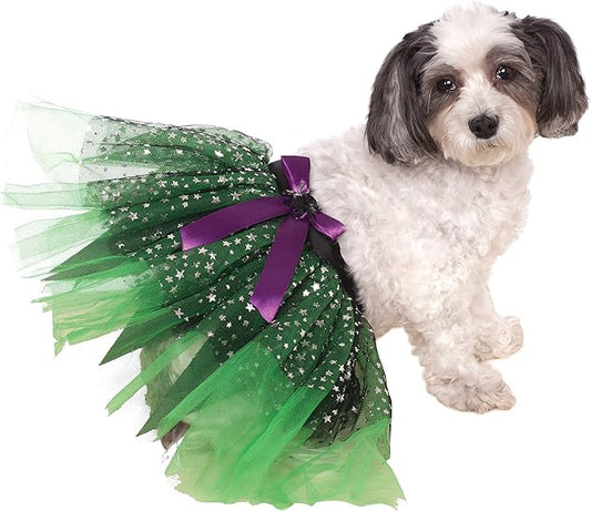 Rubie's Pet Tutu, Witch with Stars, Medium/Large
