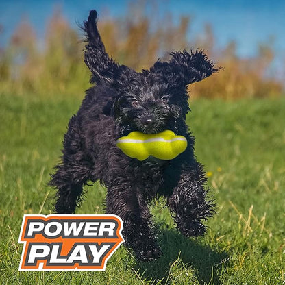 Nylabone Power Play Tennis Teddy Gripz Bear Dog Toy Teddy Medium (1 Count)
