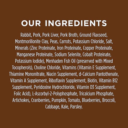 Instinct Original Grain Free Real Rabbit Recipe Natural Wet Canned Dog Food, 13.2 oz. Cans (Case of 6)