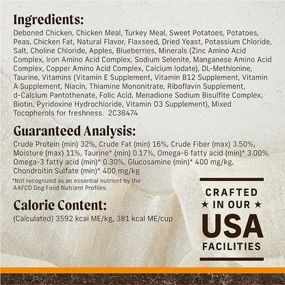 Merrick Premium Grain Free Dry Adult Dog Food, Wholesome And Natural Kibble With Real Chicken And Sweet Potato - 22.0 lb. Bag