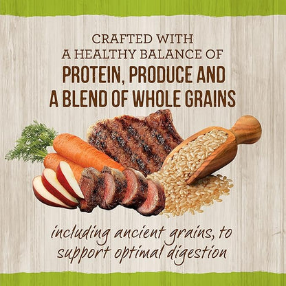 Merrick Classic Healthy Grains Dry Dog Food Real Lamb + Brown Rice Recipe with Ancient Grains - 12 lb. Bag