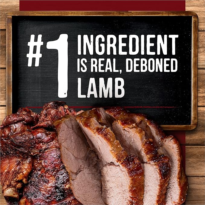 Merrick Slow-Cooked BBQ Premium And Healthy Real Meat Grain Free Canned Dog Food, Kentucky Style With Lamb - (Pack of 12) 12.7 oz. Cans