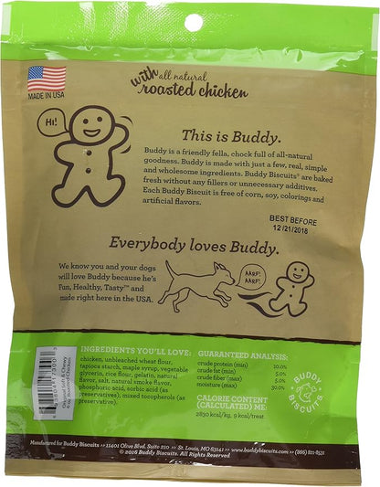 Cloud Star Soft & Chewy Buddy Biscuits - 6 Ounces - Roasted Chicken Flavor