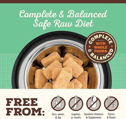 Primal Freeze Dried Dog Food Nuggets, Chicken; Complete & Balanced Meal; Also Use as Topper or Treat; Premium, Healthy, Grain Free, High Protein Raw Dog Food, 5.5 oz
