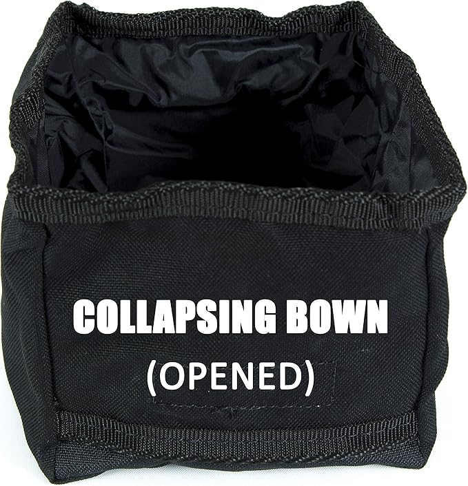 Neewa Dog Walking Belt with Pocket and Collapsing Bowl, Ideal for Trekking, Hiking, Running with Dog, and Hands Free Dog Leashes. Can be used as a Dog Running Waist Belt or Dog Belt for Walking