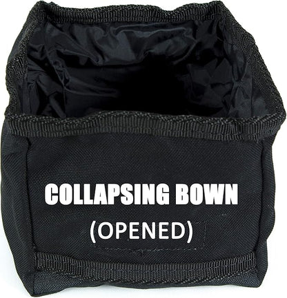 Neewa Dog Walking Belt with Pocket and Collapsing Bowl, Ideal for Trekking, Hiking, Running with Dog, and Hands Free Dog Leashes. Can be used as a Dog Running Waist Belt or Dog Belt for Walking