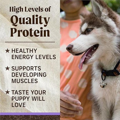 Merrick Premium Grain Free Dry Puppy Food, Wholesome And Natural Kibble With Real Chicken and Sweet Potato - 22.0 lb. Bag