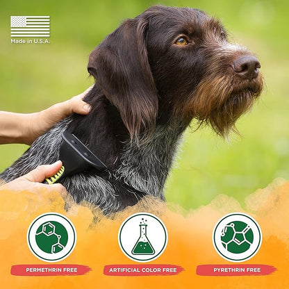 TropiClean Maximum Strength Natural Flea and Tick Dog Shampoo | Natural Flea and Tick Prevention for Dogs | Made in the USA | 1 gallon