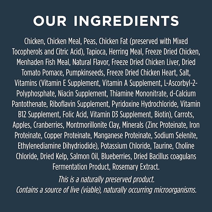 Instinct Raw Boost Grain Free Recipe with Real Chicken Natural Dry Dog Food, 4 lb. Bag