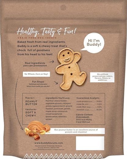 Buddy Biscuit Softies 5 oz Pouch, Soft & Chewy, Natural Roasted Chicken Flavor Dog Treats, Oven Baked in the USA