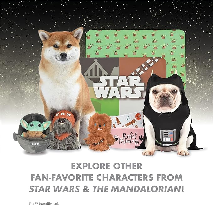 Star Wars for Pets C3PO Dog Harness for Large Dogs, Large (L) | Yellow Large Dog Harness, No Pull Dog Harness with D-Ring | Machine Washable Merch for Dogs Dog Costume,FF18385