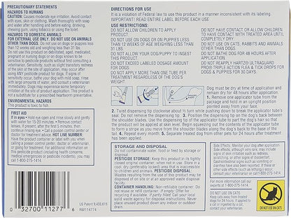 Hartz UltraGuard Pro Topical Flea & Tick Prevention for Dogs and Puppies, 31-60 lbs 6 Monthly Treatments
