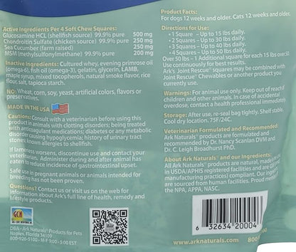 ARK NATURALS Sea Mobility Lamb Jerky For Dogs, 9-Ounce Pouches (Pack Of 2)