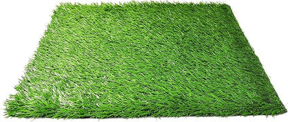Downtown Pet Supply Replacement Dog Potty Grass, 20 x 25 - Washable Synthetic Grass Pad for Dogs, Suitable as Indoor or Outdoor Grass Pee Turf - Dog Housebreaking Supplies