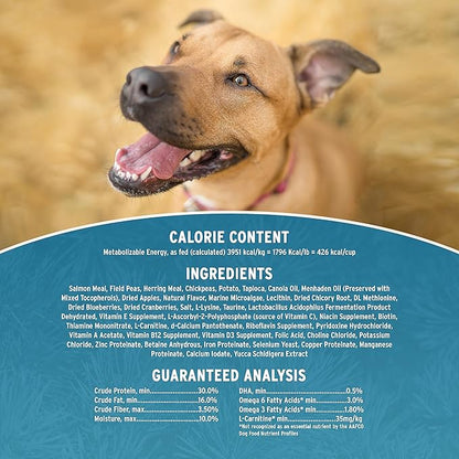 Annamaet Grain-Free Aqualuk Cold Water Fish Formula Dry Dog Food, (Salmon & Herring), 25-lb Bag
