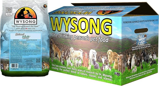 Wysong Optimal Adult Canine Formula Dry Dog Food, Four- 5 Pound Bags (WDCOA20)