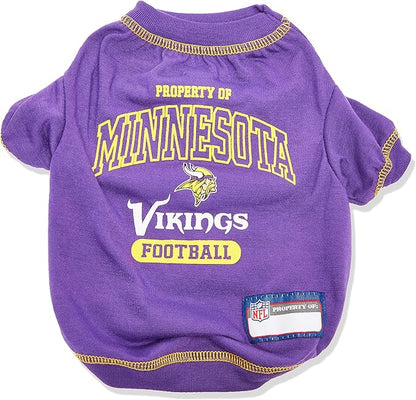 Pets First Minnesota Vikings T-Shirt, Small