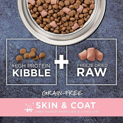 Instinct Raw Boost Skin & Coat Health Grain Free Recipe with Real Chicken Natural Dry Dog Food by Nature's Variety, 4 lb. Bag
