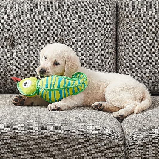 Outward Hound Xtreme Seamz Lizard Squeaky Durable Dog Toy