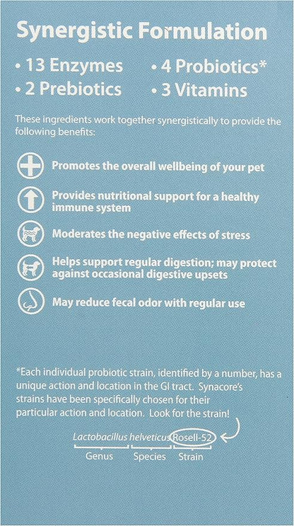 VAN BEEK Synacore Digestive Support for Dogs, 30-Pack