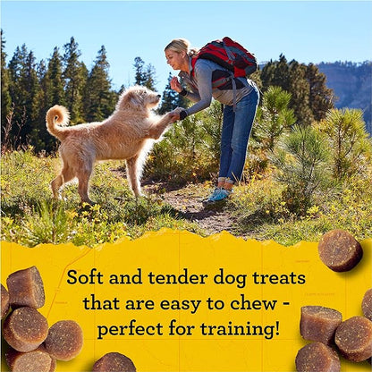 Zuke’s Mini Naturals Soft Dog Treats for Training, Soft and Chewy Dog Training Treats with Salmon Recipe