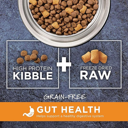 Instinct Raw Boost Gut Health Grain Free Recipe with Real Chicken Natural Dry Dog Food by Nature's Variety, 18 lb. Bag