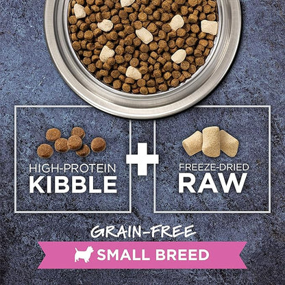 Instinct Raw Boost Small Breed Grain Free Recipe with Real Beef Natural Dry Dog Food, 4 lb. Bag
