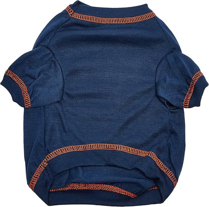 MLB Detroit Tigers Dog T-Shirt, X-Large. - Licensed Shirt for Pets Team Colored with Team Logos. - Premium Stretchable Materials for The Comfort of Your Dog & cat.