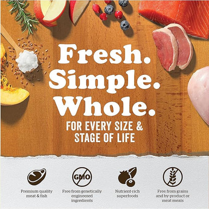 Now Fresh Wet Dog Food, 12.5 oz (12 Ct) - Grain Free Wet Dog Food - Shredded Lamb Recipe with Bone Broth Gravy - for Small, Medium and Large Breed Dogs
